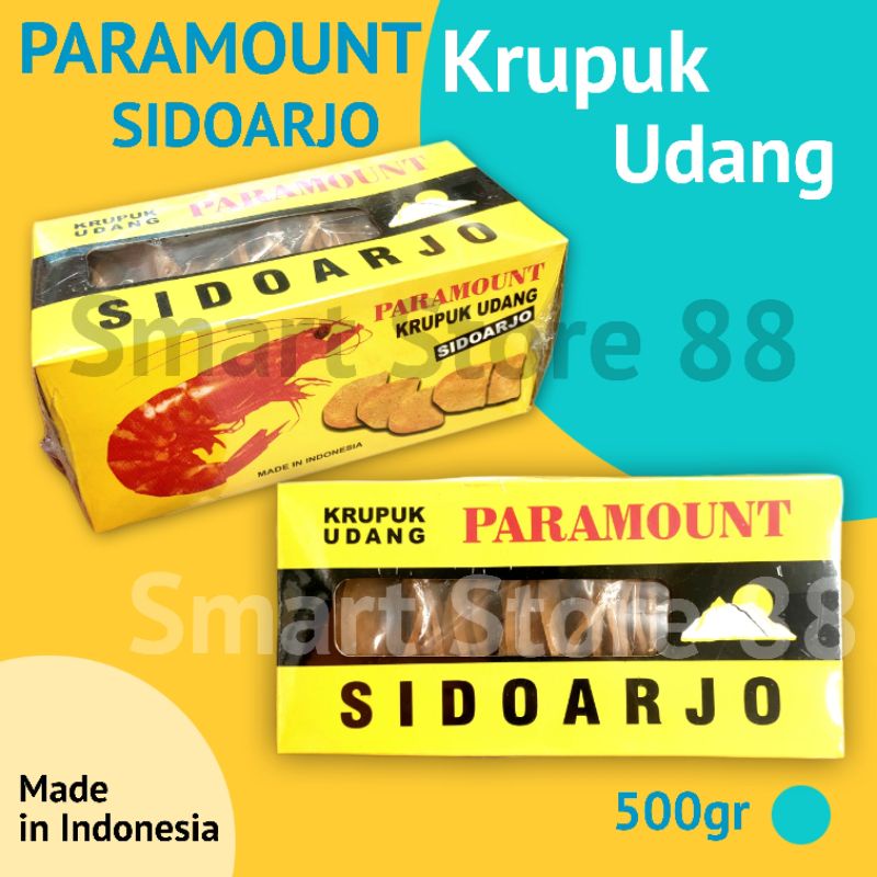

PARAMOUNT KRUPUK UDANG SIDOARJO 500GR KERUPUK UDANG KHAS SIDOARJO KERIPIK UDANG KERUPUK