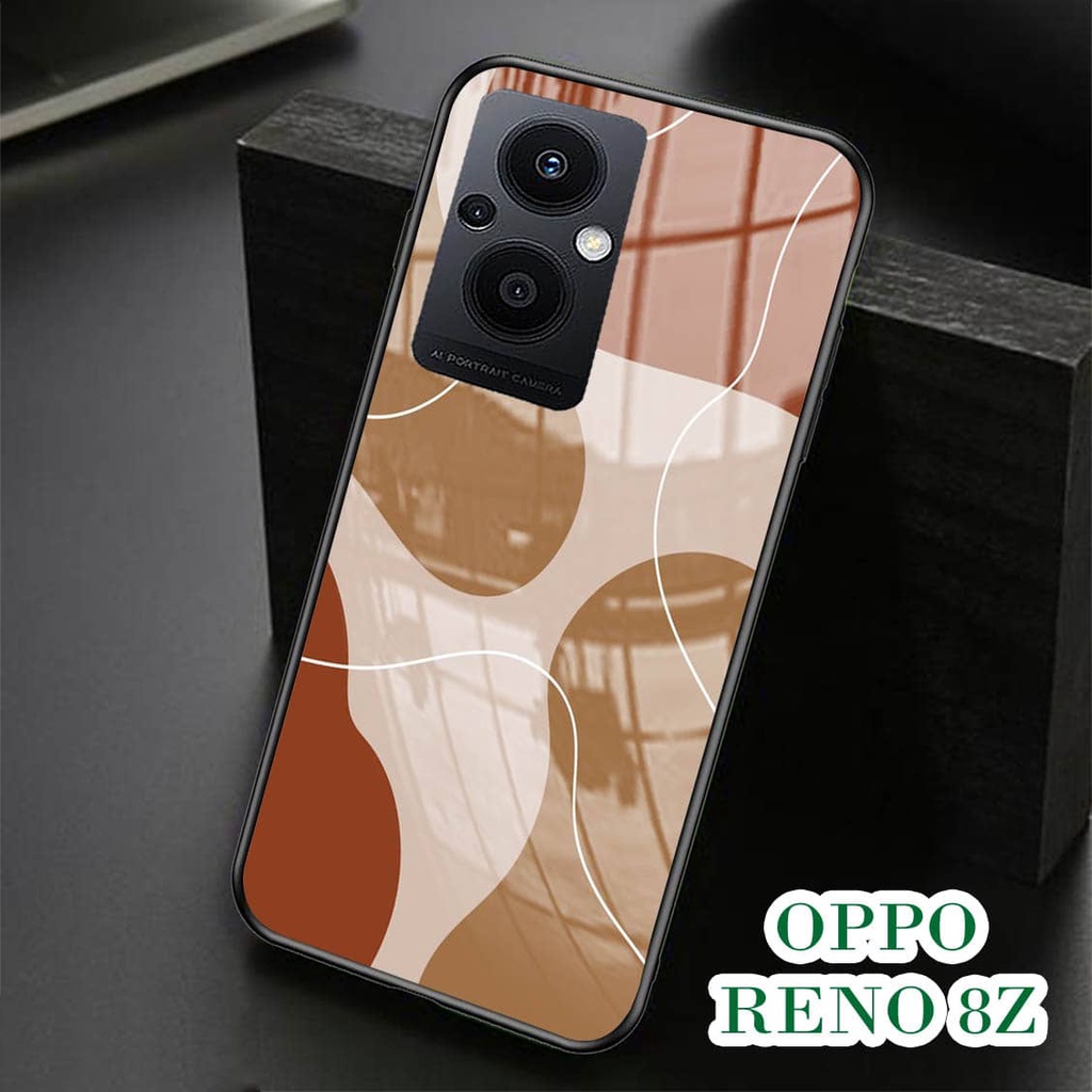 Softcase Kaca Oppo Reno 8z - Case Handphone OPPO Reno 8z [T60].