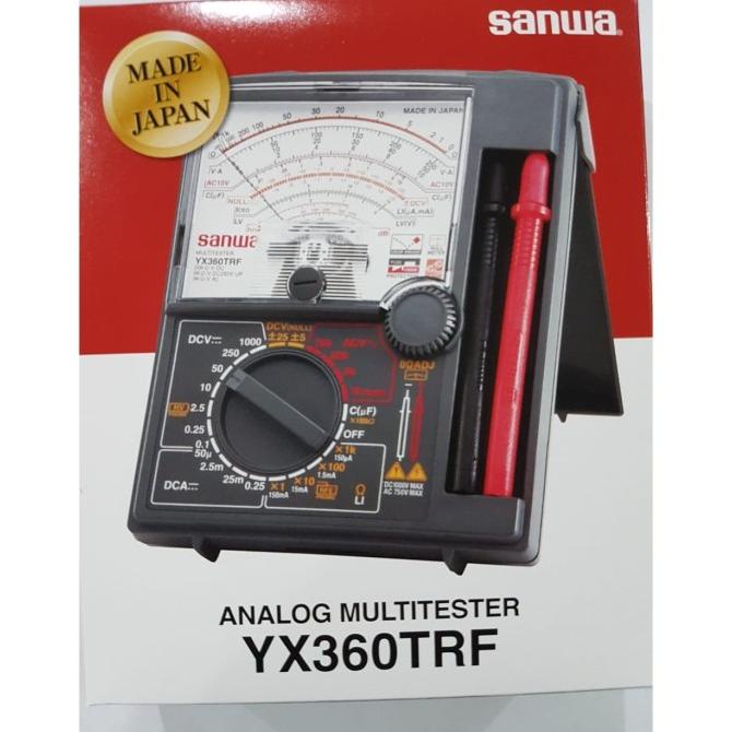 AVOMETER/Multimeter Analog SANWA YX360TRF ( YX 360 TRF / YX-360TRF )