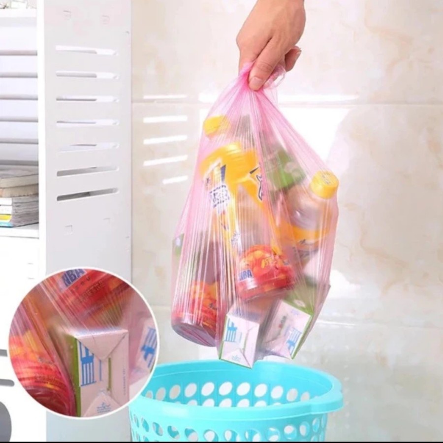 Kantong Plastik Sampah Roll Gulung Refill Travel Tempat Belanja Dapur