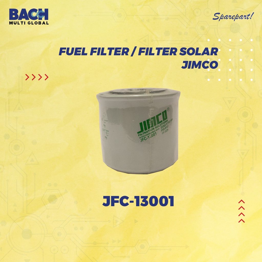 FUEL FILTER /FILTER SOLAR GENSET JIMCO JFC-13001