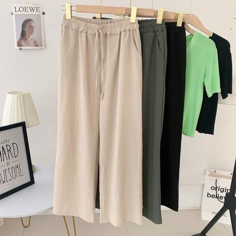 ㅝ CELANA KULOT ARMANY PANTS / KULOT WANITA / KULOT LINEN HOT ITEM 3577 ♠