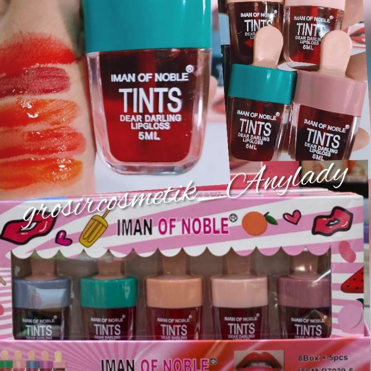 Terbaru dan terlaris LIP TINT IMAN OF NOBLE DEAR DARLING/LIPTINT  ICE CREAM murah