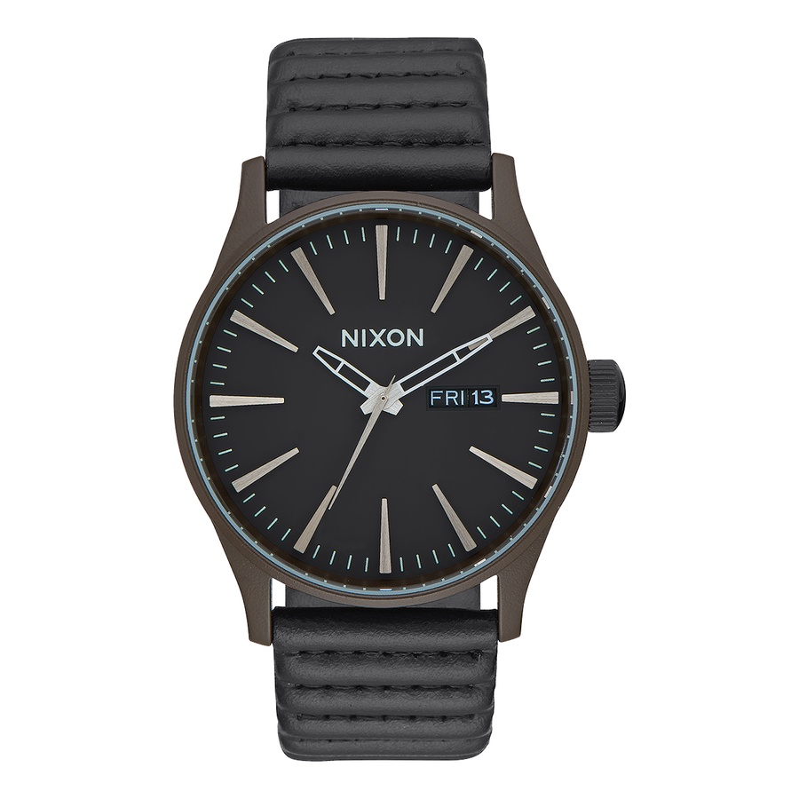 Nixon Sentry Leather Bronze / Black A1052138