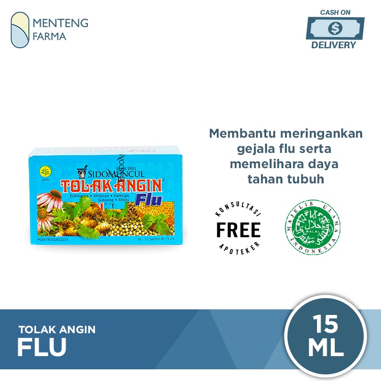 Tolak Angin Flu Sachet