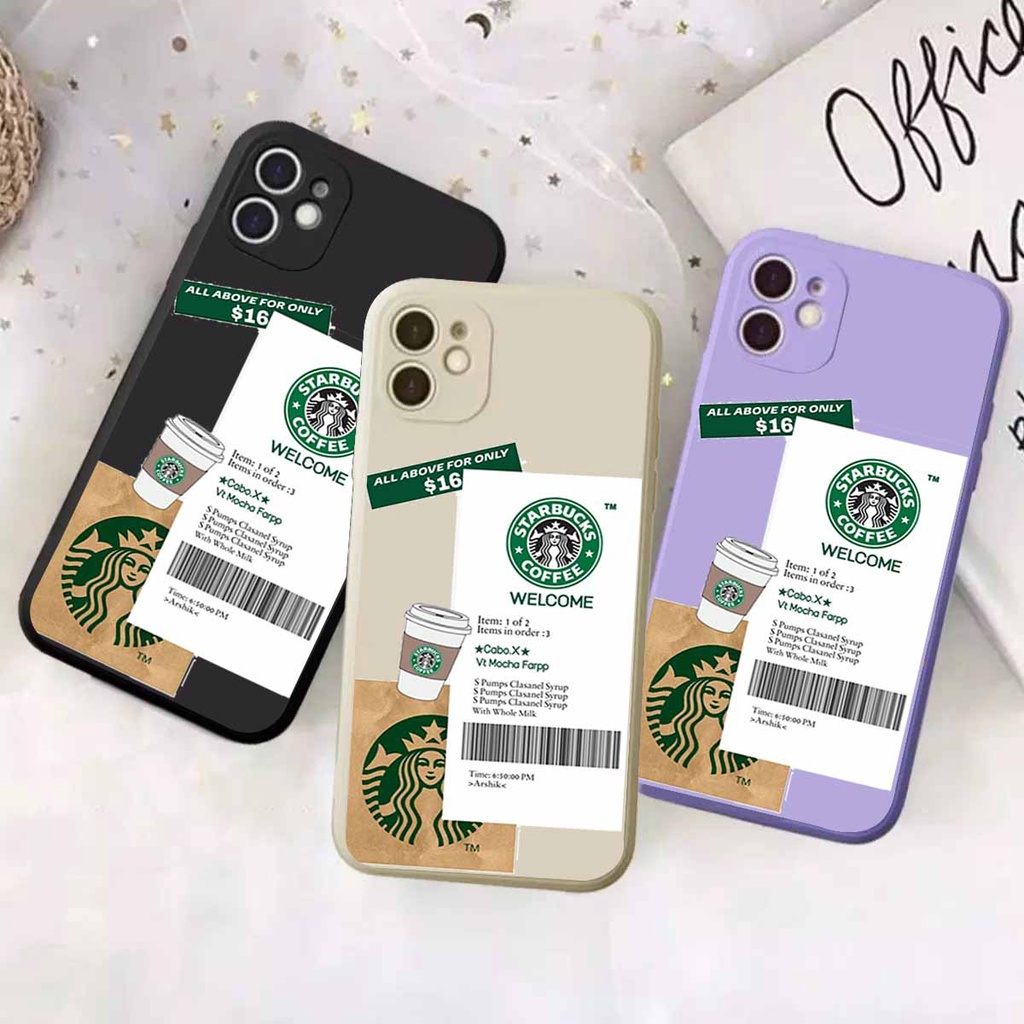 SoftCase Xiaomi Redmi 4a/4x/5a/6a/7/8/8a/9c/9a STARBUCKS | Casing Bergambar | Case Macaroon- Case Ma