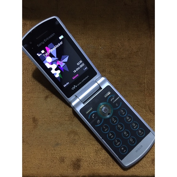 Sony Ericsson W508 HP Jadul Second Bekas Flip Lipat