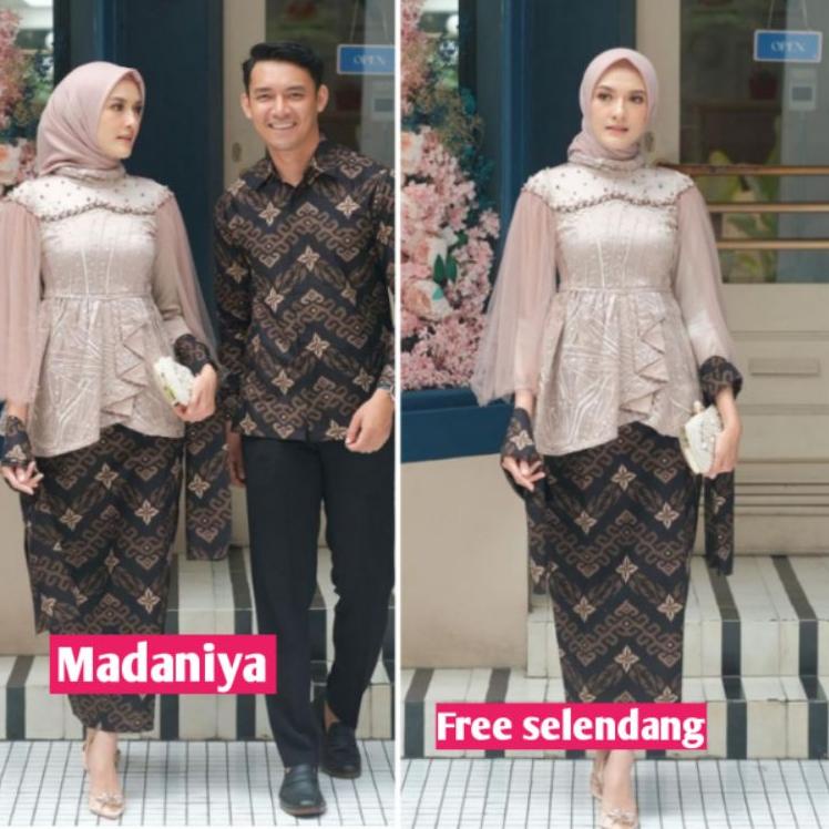 Rekomendasi Batik Couple Kebaya Modern Kebaya Tunangan Lamaran Baju Wisuda Batik Brukat