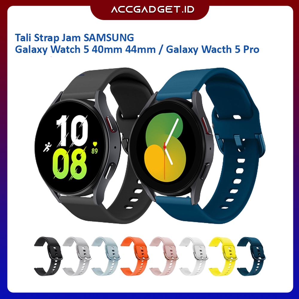 Tali Strap Smartwatch Samsung Galaxy Watch 5 40mm 44mm / Watch 5 Pro - Act20 Silicone Strap