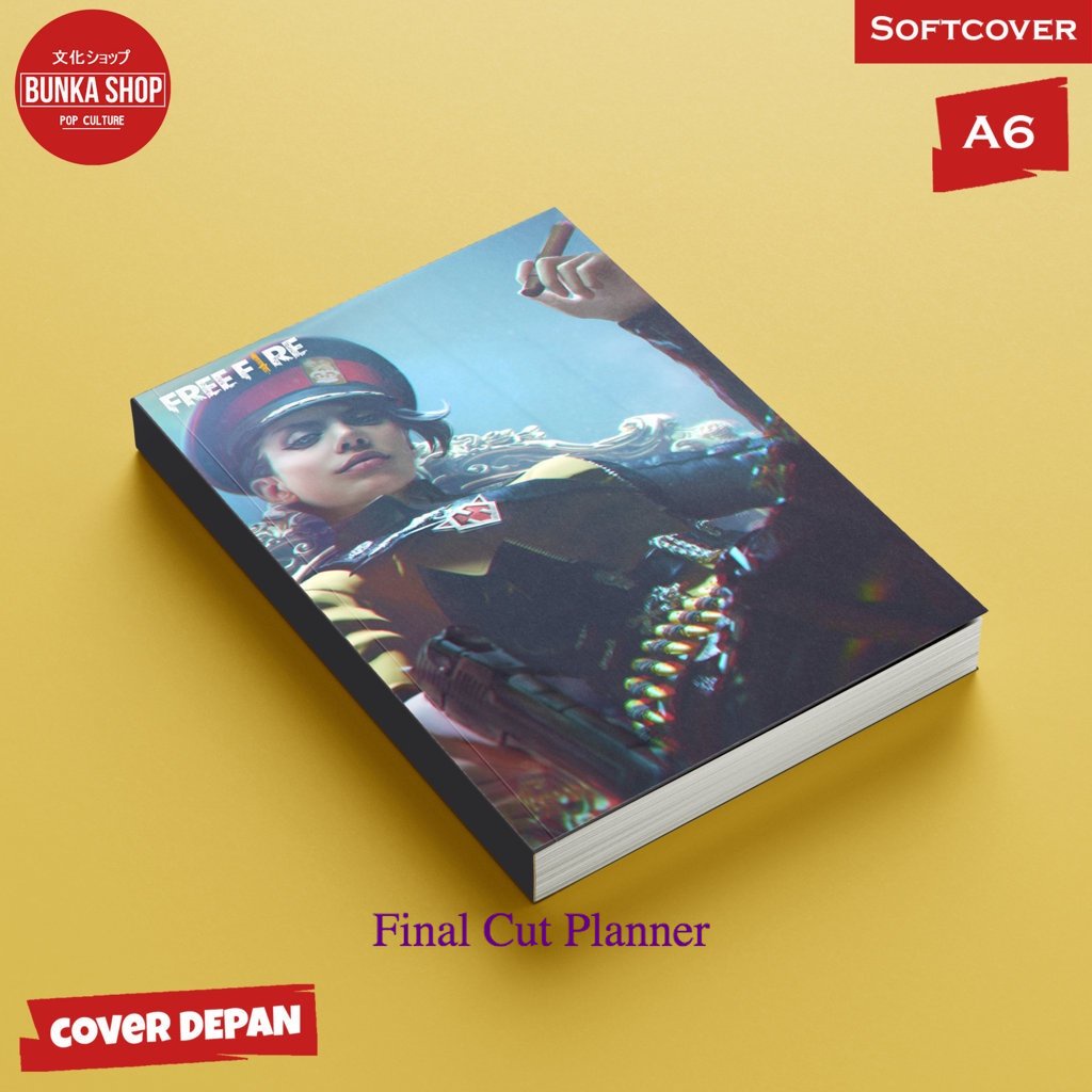 

Pocket Note Free Fire Character Paloma Softcover A6 Buku tulis Catatan Notes Agenda Planner Jurnal .