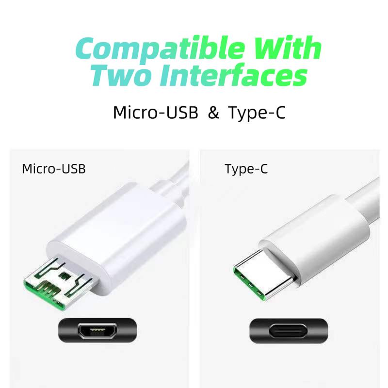 OPPO R9 Kabel Data FAST CHARGING VOOC Type C Micro USB kabel cas charger HP android original