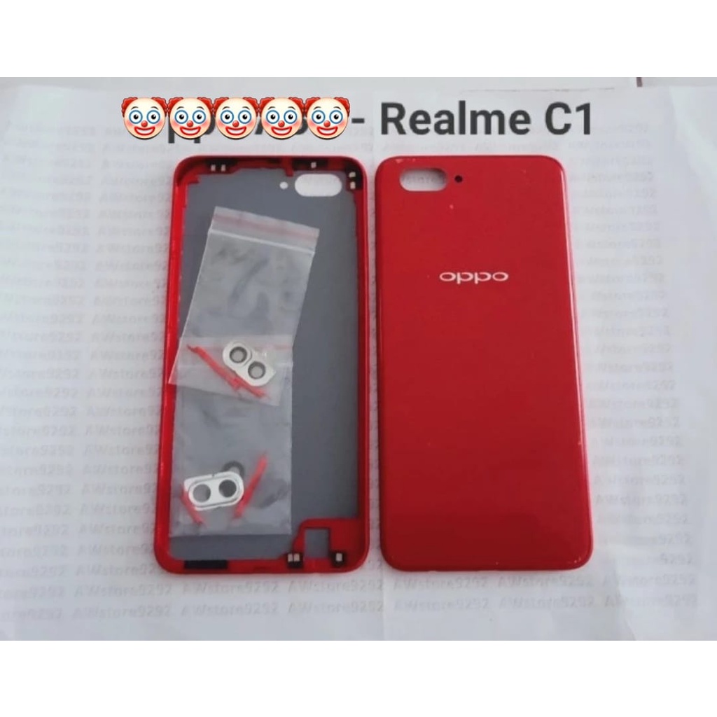 Backdoor Tutup Belakang Handphone REALME C1