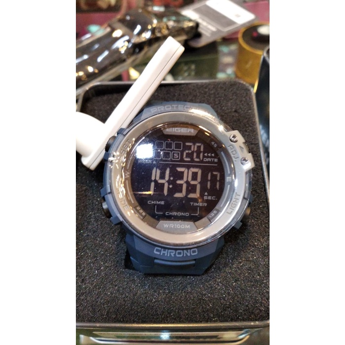 Jam Tangan Eiger Blanca-MDW Watch Navy 91000 6509 Original Cowok