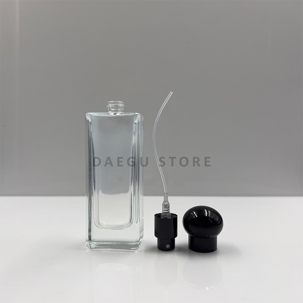 Botol Parfum 30ml Spray Kaca Tebal - DRAT / ULIR - Model JML REFIL