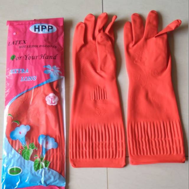 SARUNG TANGAN LATEX MERAH EXTRA LONG/Sarung Tangan Karet Merah Tebal Latex 38 cm Household Gloves HPP BERKUALITAS/SARUNG TANGAN KARET TEBAL MURAH / SARUNG TANGAN CUCI PIRING BERKEBUN ANTI SELIP/GLOVES/SARUNG TANGAN KARET /Sarung Tangan panjang Karet Latex