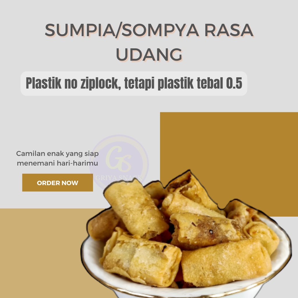 

Sompya/Sumpia rasa udang