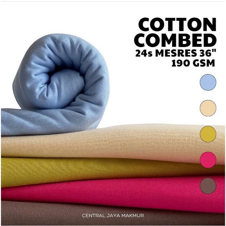 Kain Cotton Combed 24s - Mesres