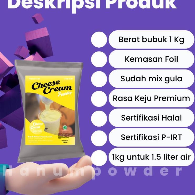 

IdSs9S3--CHEESE CREAM PREMIUM / BUBUK CHEESE CREAM / TOPPING CHEESE CREAM PREMIUM / BUBUK CHEESE PREMIUM