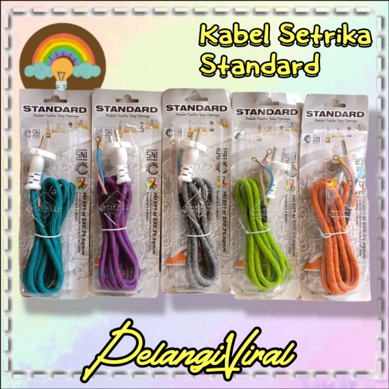 Kabel Setrika Standard/Kabel Setrika(SNI) / Kabel Setrika Murah/Kabel Setrika
