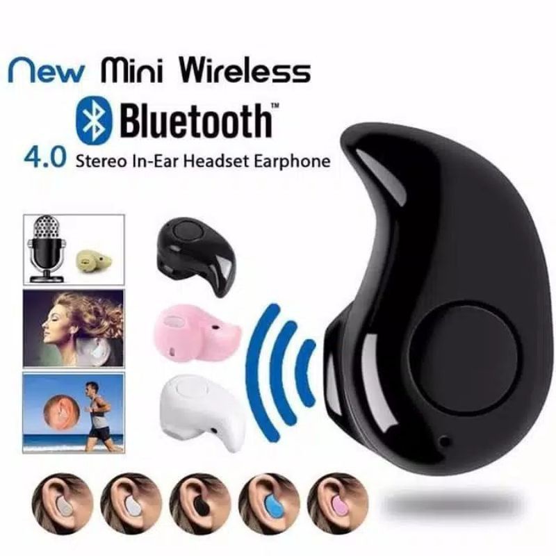 Headset earphone Bluetooth Mini Keong S350 SmartPhone Android & Iphone