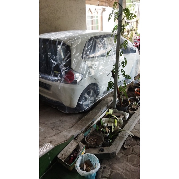 Body Cover Mobil Transparan City Sarung Mobil city/city z/city hatchback/city lama/city baru/new city/all new city/vios/vios limo/vios gen 1/vios gen 2/vios gen 3/vios gen 4/avanza/avanza veloz/avanza lama/xenia/xenia lama/calya/sigra/sigra r/corolla/brio