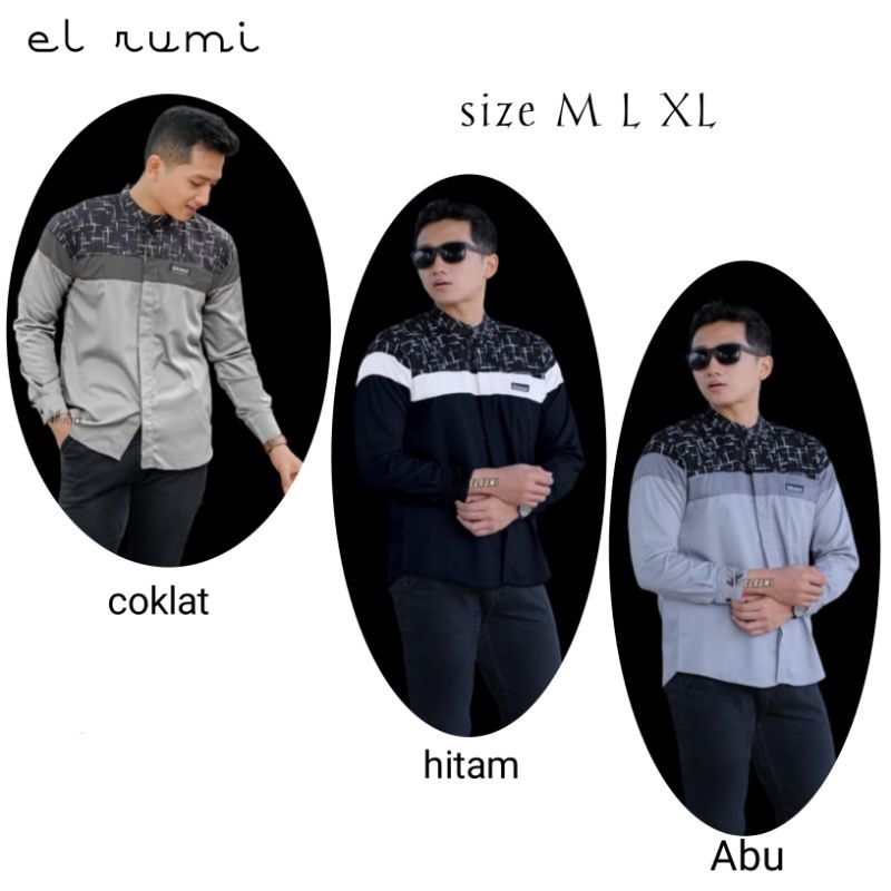 BAJU KOKO EL RUMI MOTIF SENOPATI