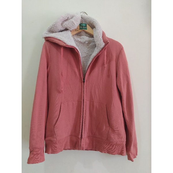 ziphoodie second branded original uniqlo.