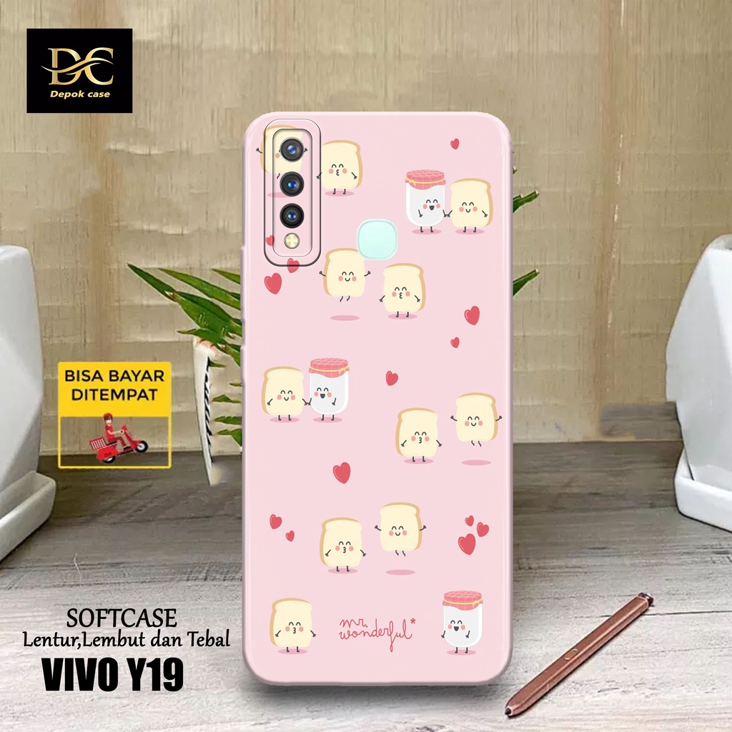 Case VIVO Y19 - Casing VIVO Y19 Terbaru - Depok case [ Love ] Casing Hp - Kesing Hp VIVO Y19 - Case 