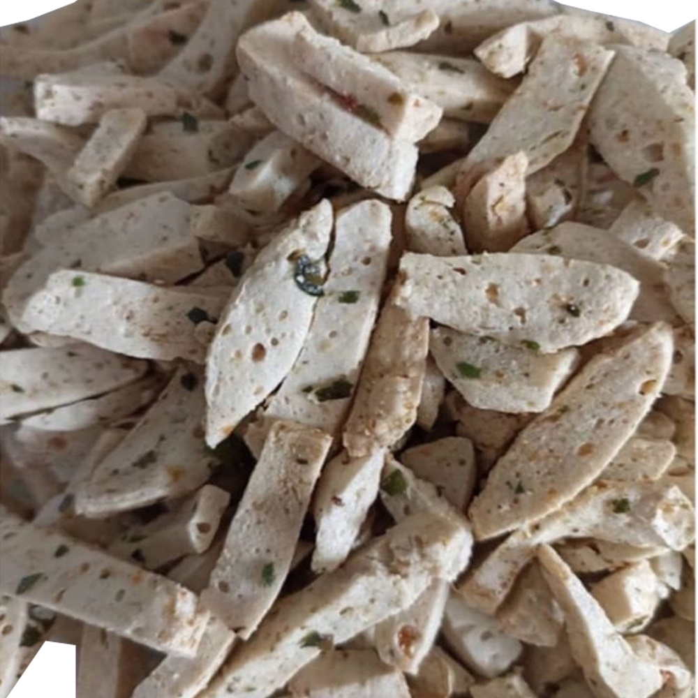 Basreng daun jeruk pedas 250 gram Basreng stik bumbu basah daun jeruk