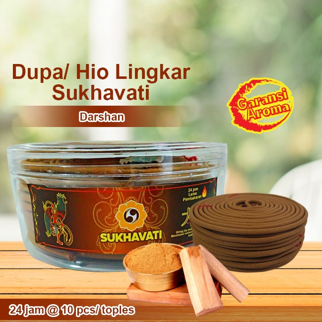 Dupa/ Hio Lingkar Sukhavati 24 jam @10 pcs/ toples