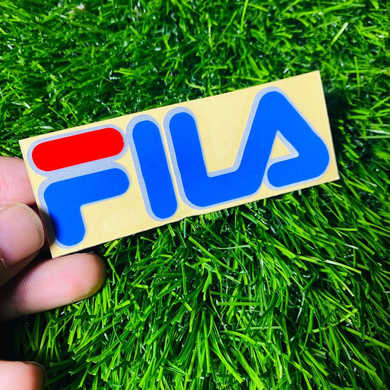 Sticker FILA cuting sticker 1pcs variasi motor bahan tumpuk