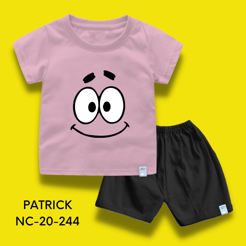 Baju Spongebob Anak Kaos Spongebob Anak Setelan Bayi Dan Anak Spongebob Bahan Katun Combed 30s