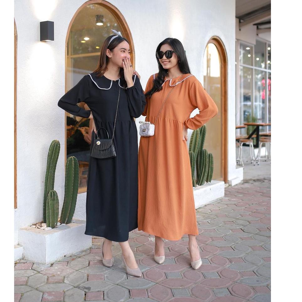 Benang Raja Midi Dress Premium {LS.18Oc22ᴮ}