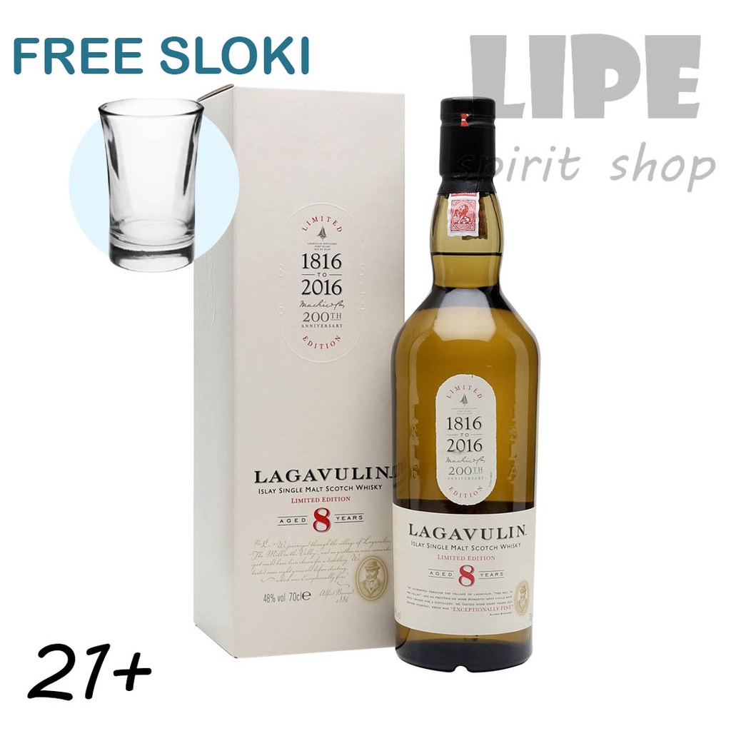 Jual Lagavulin 8 Years Old Single Malt Whisky Original | Shopee Indonesia