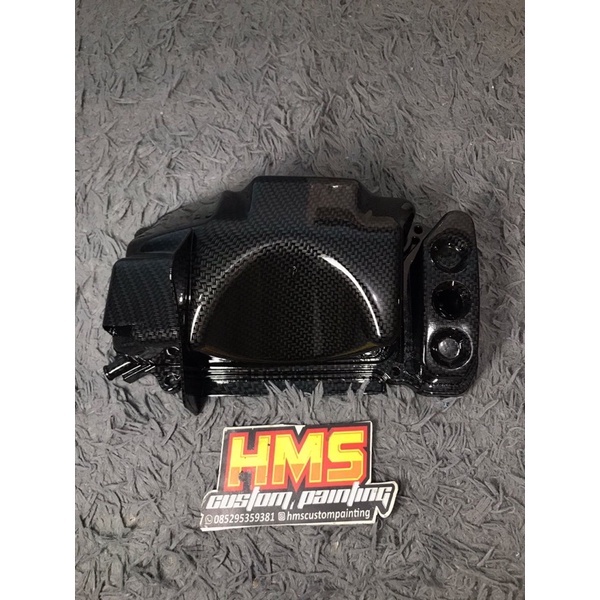 Tutup Filter Honda Beat Karbu full carbon