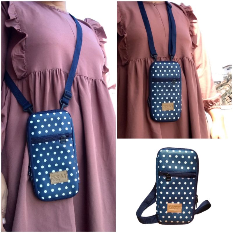 Promo Produk Baru!! Tas Selempang Hp Wanita Motif Terbaru/Tas Dompet Hp,Uang,Kartu,Kunci