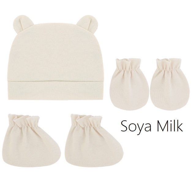 Topi Bayi &amp; Mitten Bayi &amp; Booties - Sarung Tangan Dan Kaos Kaki Bayi