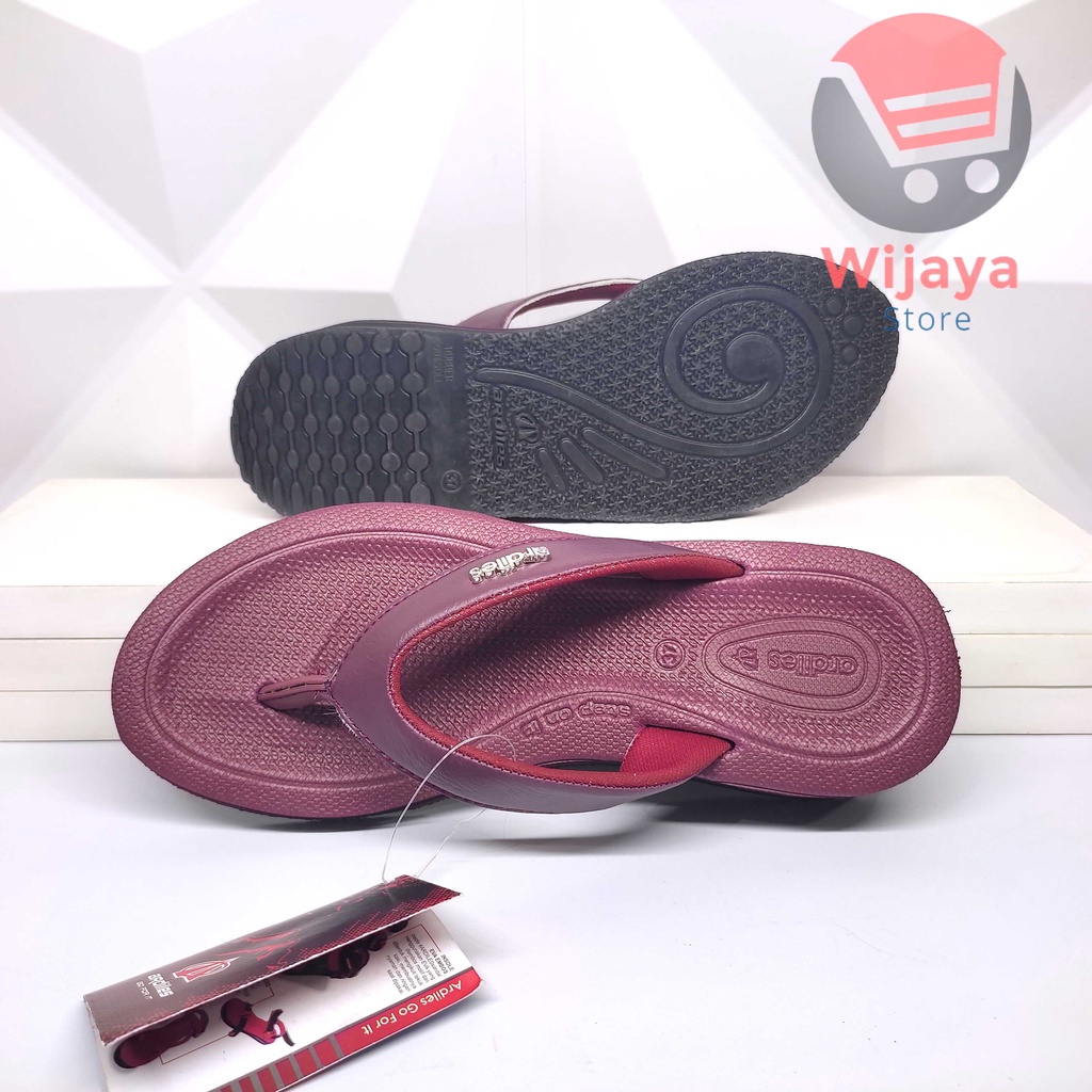 SANDAL WEDGES WANITA ARDILES ORIGINAL SENDAL JEPIT CEWEK PEREMPUAN BERKUALITAS BELADONA