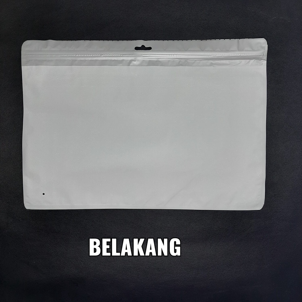 Kantong Plastik Ziplock / Zipper Storage Bag / Organizer Bag / Tempat Penyimpanan Travel Serbaguna