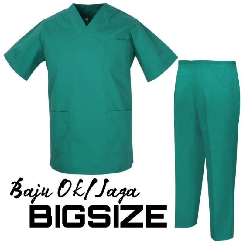 BAJU OK/JAGA BIGSIZE (TANPA BORDIR)