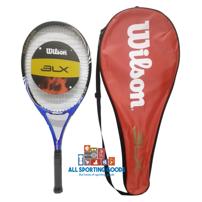 Raket Tenis Tennis Wilson BLX Six.One Biru FREE Tas dan Senar