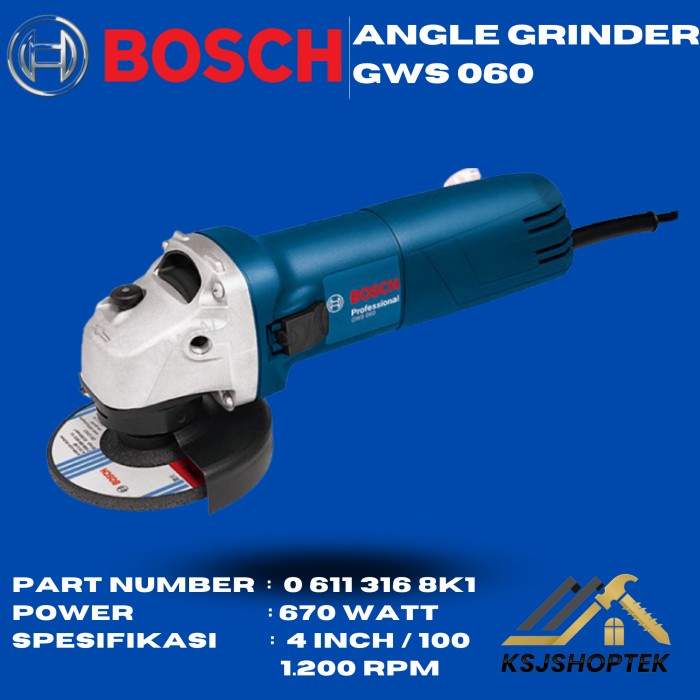 Jual Mesin Gerinda Tangan Bosch Gws Gurinda Small Angle Grinder Shopee Indonesia