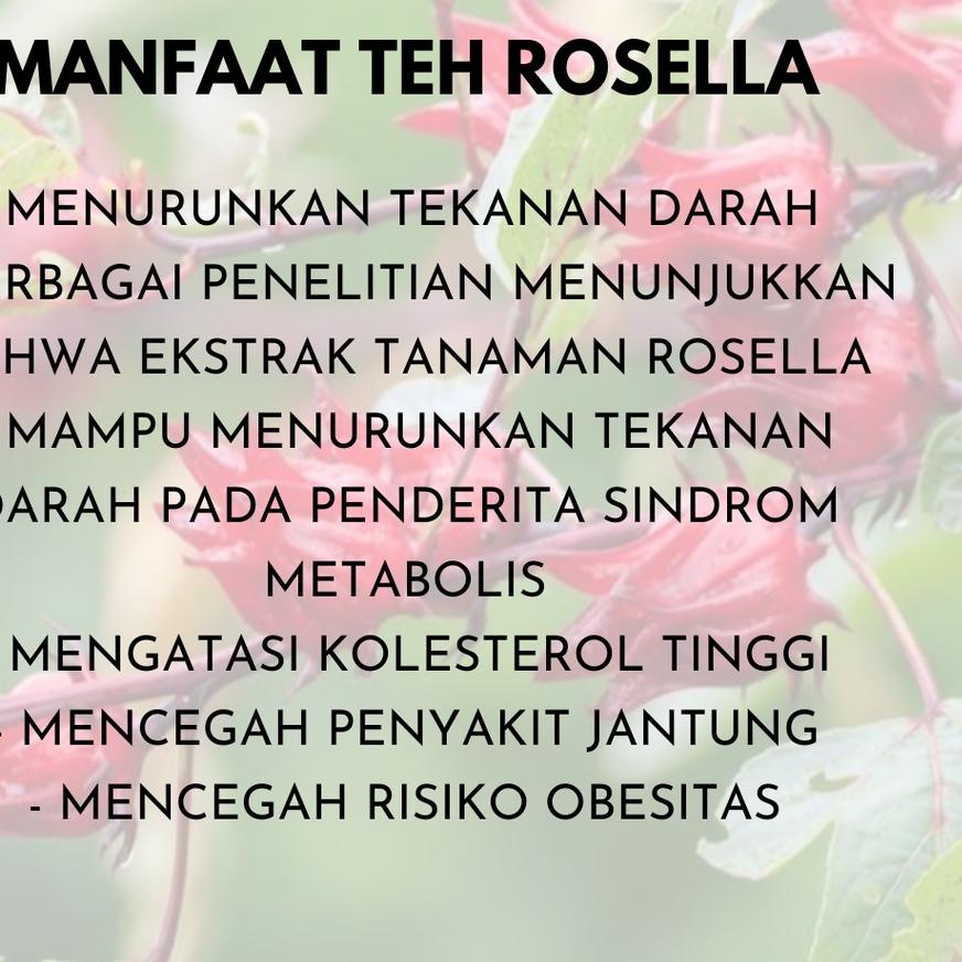 

Koleksi Terbaru rosella merah teh herbal kemasan 1kg***