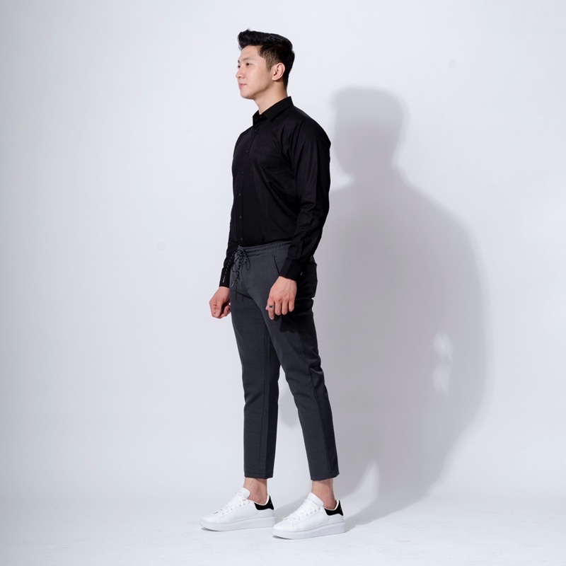 Celana Pria Ankle Pants Drawstring