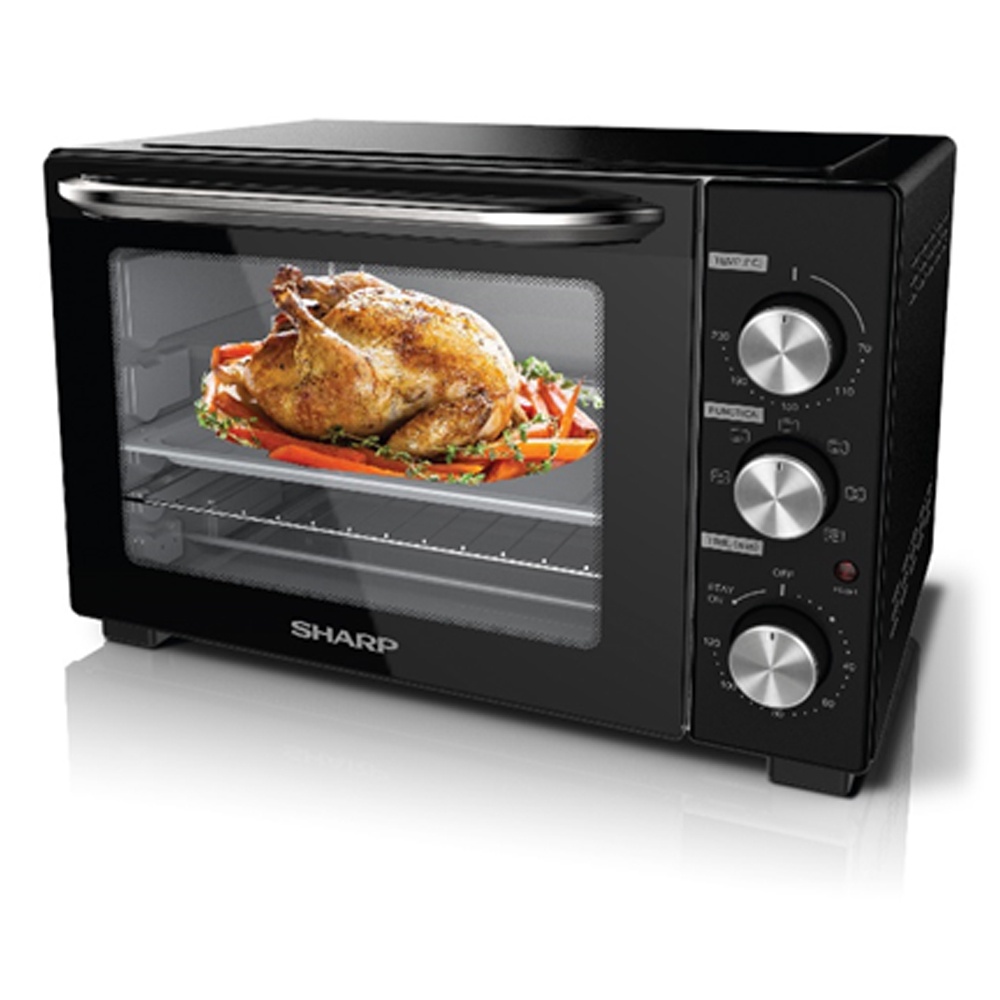 SHARP Oven Listrik 25 Liter EO-25BK - 100% ORI