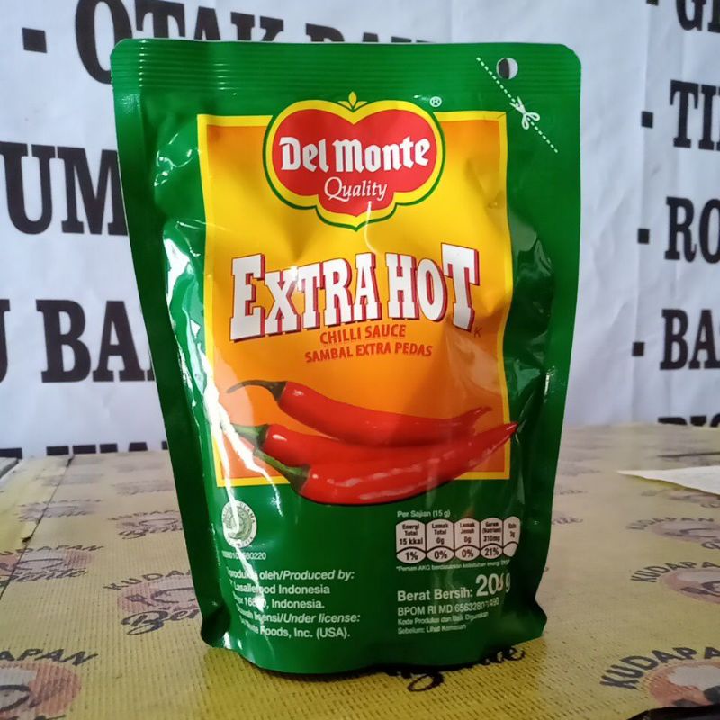 

Saus Sambal Extra Hot Delmonte 200gr