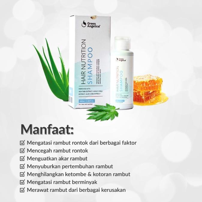 Shampo Penumbuh Rambut Cepat Green Angelica
