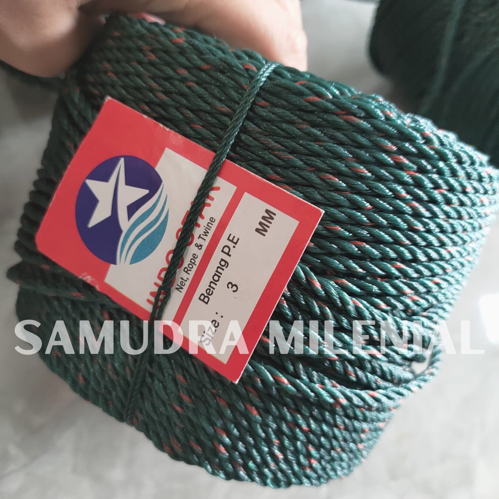 

Tali Tambang 3mm Indostar KUALITAS BAGUS MURAH