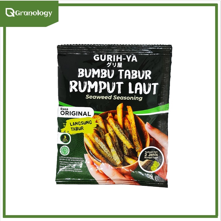 Gurih-Ya Bumbu Tabur Seaweed 15 gram Rasa Original