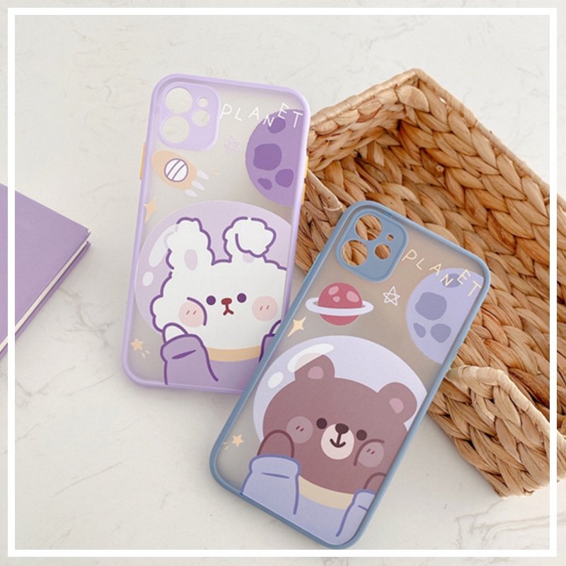 PRINTING HYBRID Bear case oppo a76 a96 4g a36 7z a16 a3s a5 a9 2020 f11 f9 a5s a7 a12 a11k a1k a52 a92 a33 a53 f11 pro a15 a31 2020 a54 a74 A95 4g reno 4f 5 3 5f A96 5G c1 c2